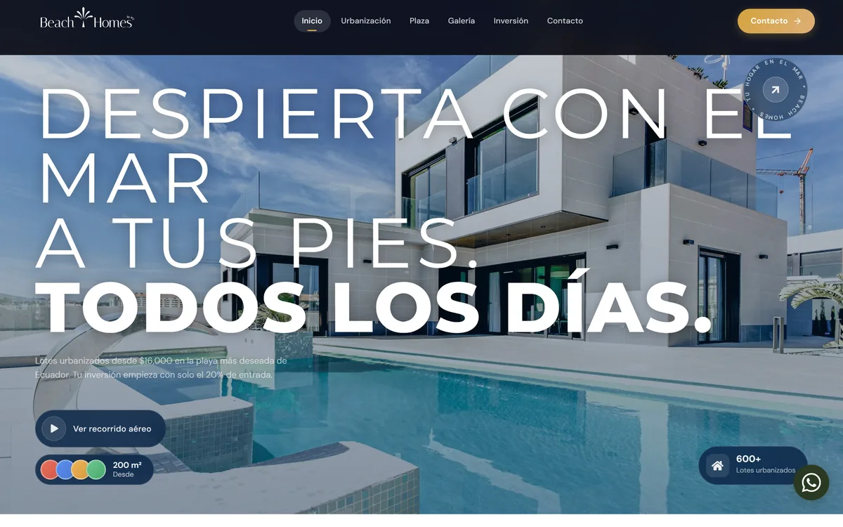 Beach Homes EC - vista 1